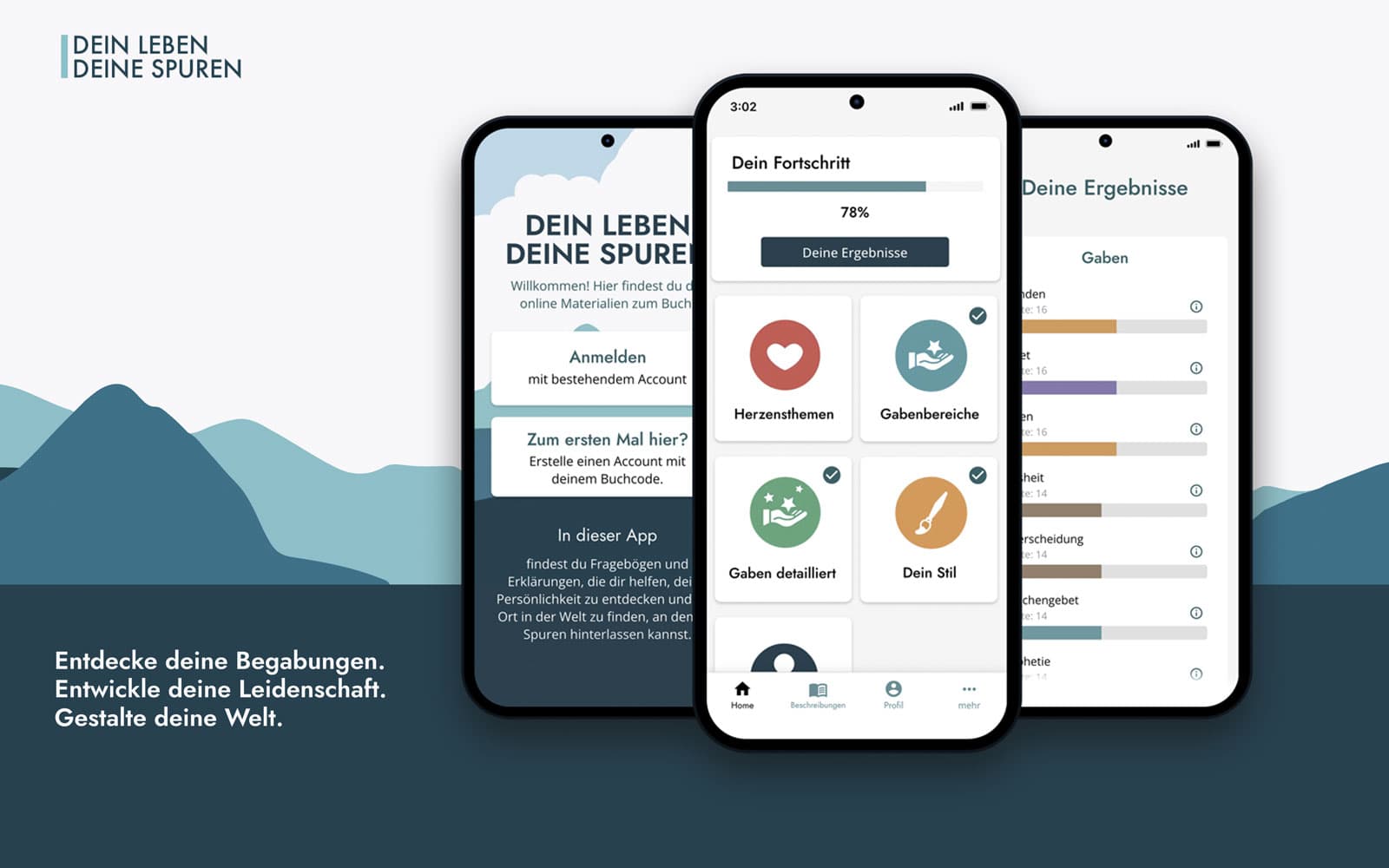 Dein Leben, deine Spuren Screenshot